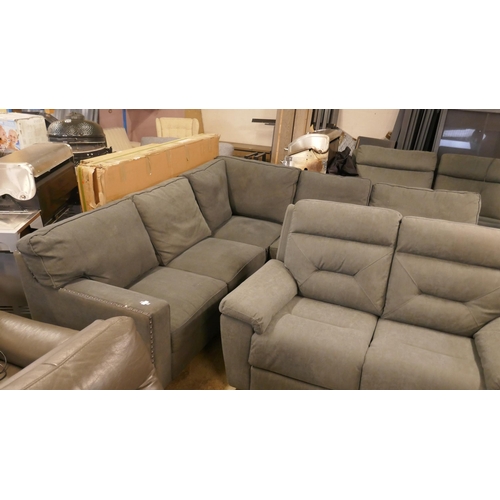 1536 - Ellen Fabric Sectional 2 piece sofa, Original RRP £1166.66 + VAT (4198-4) *This lot is subject to VA... 