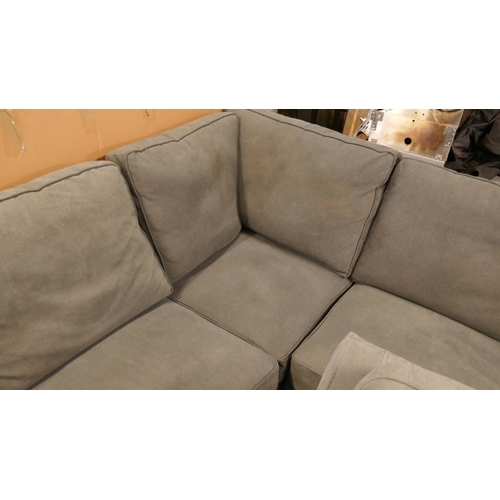 1536 - Ellen Fabric Sectional 2 piece sofa, Original RRP £1166.66 + VAT (4198-4) *This lot is subject to VA... 