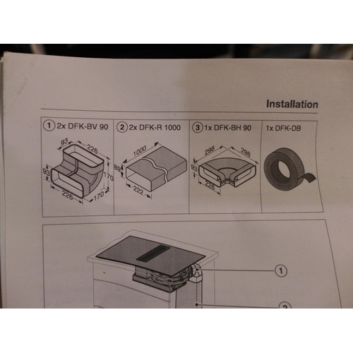 3025 - MIELE FLAT DUCTING SET, Original RRP £300 inc VAT (437-12) *This lot is subject to VAT