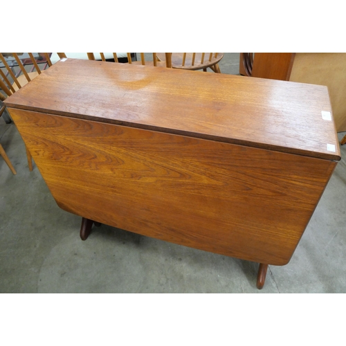 52 - A G-Plan Fresco teak drop-leaf table