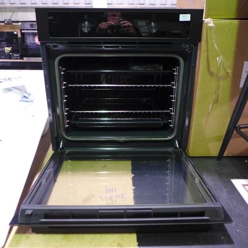 3073 - Zanussi Single Pyrolytic Oven with AirFry - Black H594xW594xD568  - model no.ZOPNA7KN, Original RRP ... 