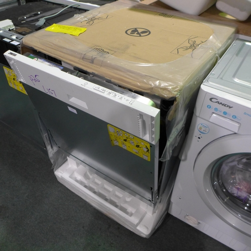 3076 - Zanussi  Fully Integrated Dishwasher - Model - ZDLN1522 (437-157) *This lot is subject to VAT