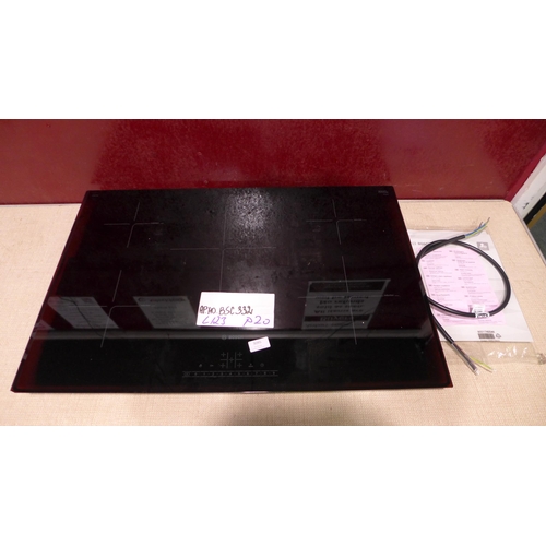 3095 - Bosch Induction 5 Zone Hob - Chipped Corner - H51xW802xD522 - model no.PIV851FB1E, Original RRP £707... 