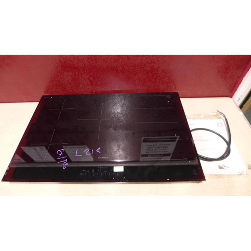 3096 - Bosch FlexInduction 5 Zone Hob - Chipped Corner - H51xW802xD522  - model no.PXV851FC1E, Original RRP... 