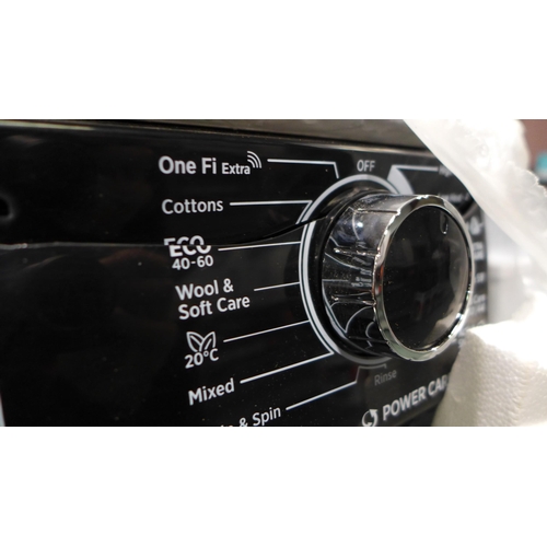 3108 - Hoover Black H-Wash & Dry 300 Pro Integrated Washer Dryer (9+5kg) - DAMAGED CONTROL UNIT/DISPLAY - H... 