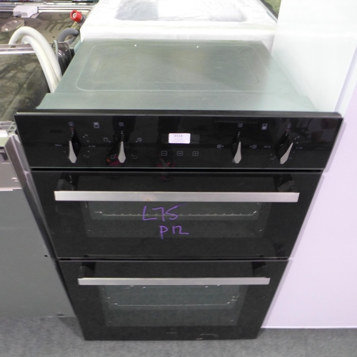 3114 - CDA  Built-in Electric Double Oven H888xW595xD540 - model no. DC941BL, Original RRP £537.5 inc VAT (... 