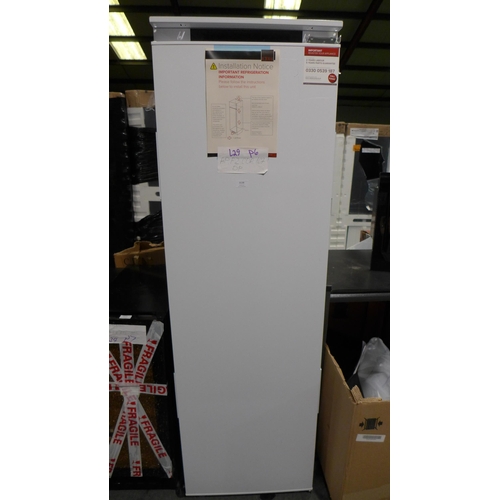 3138 - CDA  Integrated Frost Free Tower Freezer H1772xW540xD540 - model no.FW882, Original RRP £552.5 inc V... 