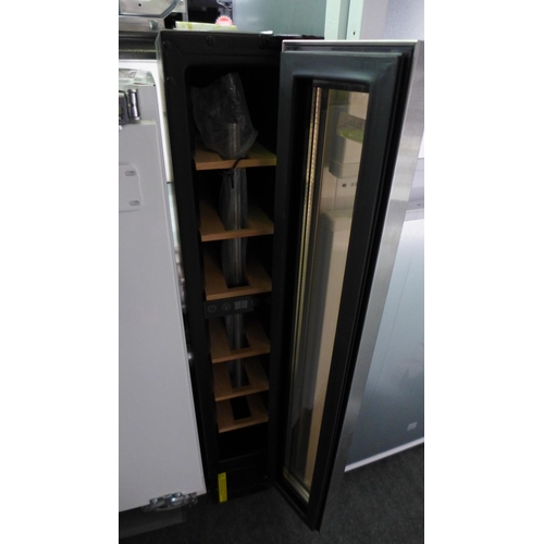 3144 - Viceroy Under Counter Wine Cooler  H870xW295xD570 - model no.WRWC15SS, Original RRP £240.83 inc VAT ... 