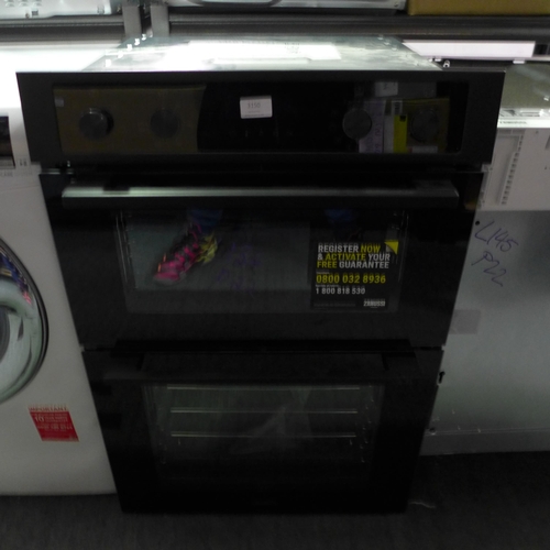 3150 - Zanussi H888xW594xD568 Built-in Double Oven with AirFry, Original RRP £540.84 inc VAT (437-136) *Thi... 