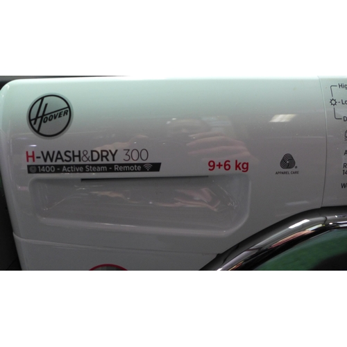 3151 - Hoover  Freestanding Washer Dryer (9kg) H850xW600xD520 - model no.H3DS 4965DACE, Original RRP £374.1... 