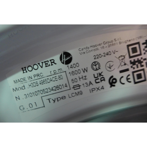 3151 - Hoover  Freestanding Washer Dryer (9kg) H850xW600xD520 - model no.H3DS 4965DACE, Original RRP £374.1... 