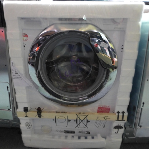 3156 - Hoover H-Wash 300 Lite Integrated Washing Machine (9kg)  H820xW600xD525 - model no.HBWS 49D1ACE, Ori... 