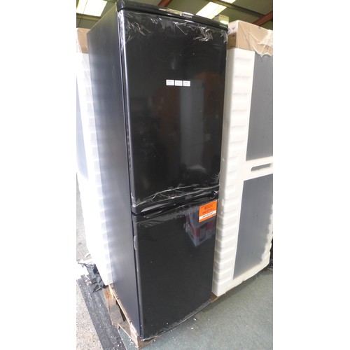 3191 - Hotpoint black 50/50 Fridge Freezer  - Model HBD5517 B UK - Boxed/Sealed * This lots is subject to V... 