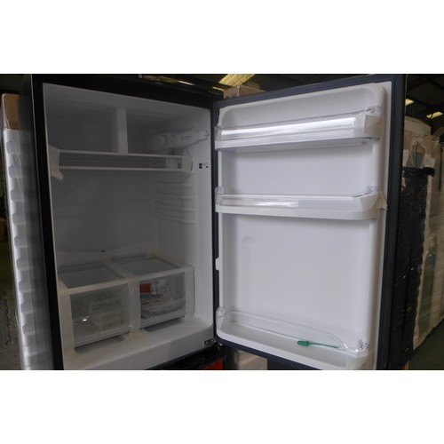 3191 - Hotpoint black 50/50 Fridge Freezer  - Model HBD5517 B UK - Boxed/Sealed * This lots is subject to V... 