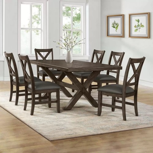 1519 - Blakely 7 piece Dining Set Extendable Whalen , Original RRP £666.66 + VAT - contents not checked or ... 