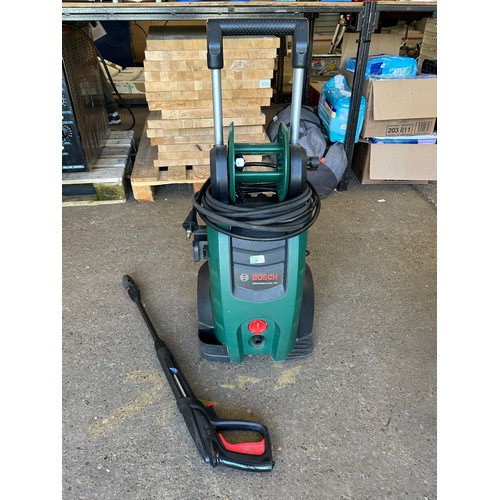 2256 - A Bosch Advanced Aquatak 140 electric high pressure jet washer with hose and lance - 2100w 140 BAR