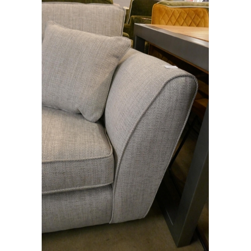 1322 - A Grey weave large two seater sofa