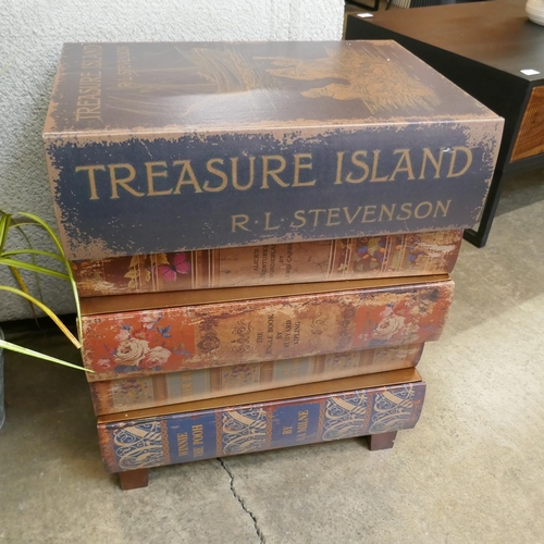 1517 - A five drawer chest in the form of a stack of children's books