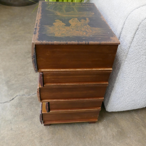 1517 - A five drawer chest in the form of a stack of children's books