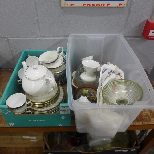 1130 - A collection of Coalport, Wedgwood, Port Meirion tea service, Newcastle upton Tyne china **PLEASE NO... 