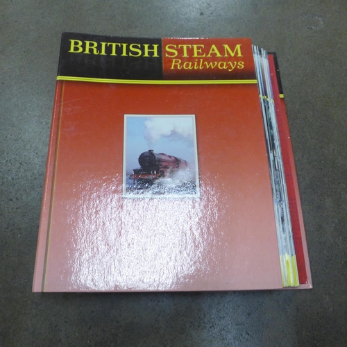 1153 - A collection of British steam DVDs and books **PLEASE NOTE THIS LOT IS NOT ELIGIBLE FOR POSTING AND ... 