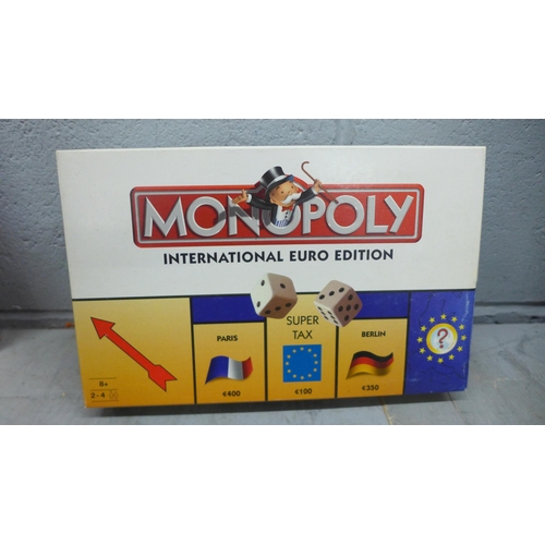 1157 - A collection of board games and other games, Monopoly, scrabble, etc **PLEASE NOTE THIS LOT IS NOT E... 