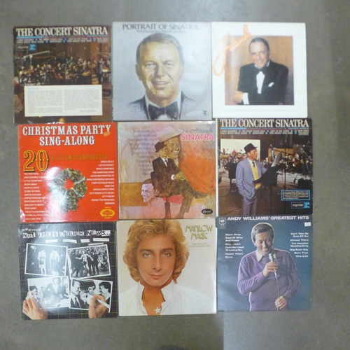 1171 - A collection of of LP records including Jazz, Queen, Andy Williams, Barry Manilow, Ella Fitzgerald, ... 