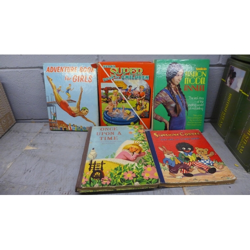 1172 - Three boxes of mid 20th century and later childrens books **PLEASE NOTE THIS LOT IS NOT ELIGIBLE FOR... 