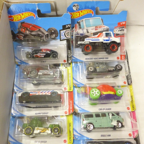 706 - Sixteen Hot Wheels model vehicles in original boxes