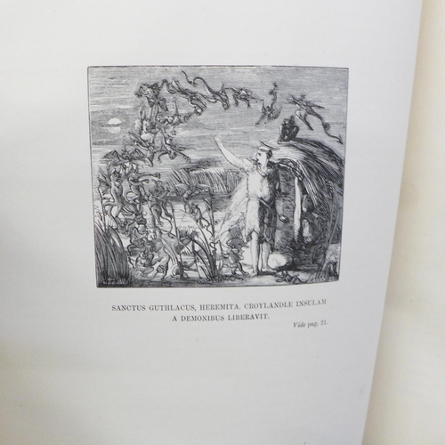 738 - One volume, Bigsby's History of Repton, with illustrations, printed by Woodfall & Kinder, 1858