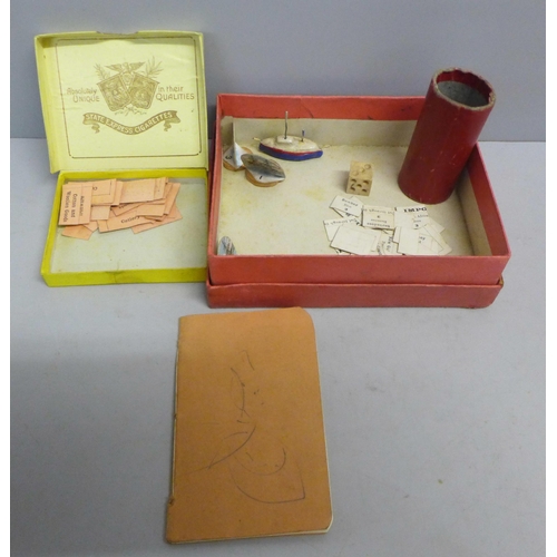 759 - Early 20th Century Crown & Castle and British Empire games (2)