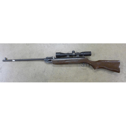 803 - A Westlake .22 air rifle with scope