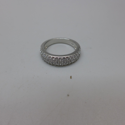 2116 - Ten dress rings, marked S925, (new, unworn)