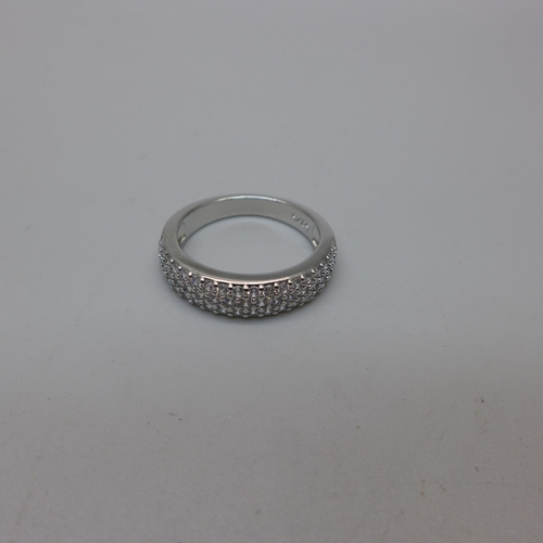 2116 - Ten dress rings, marked S925, (new, unworn)