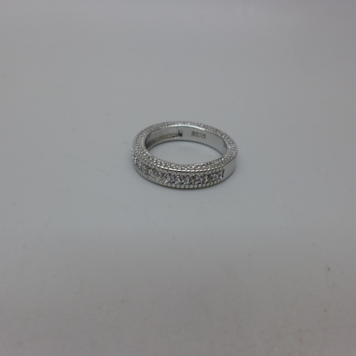 2117 - Ten dress rings, marked S925, (new, unworn)