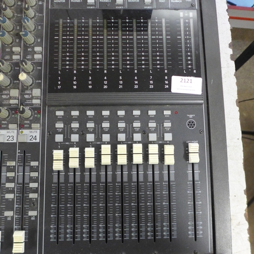 2121 - A Mackie 24 x 8 x 2 8-Bus mixing console (24.8)