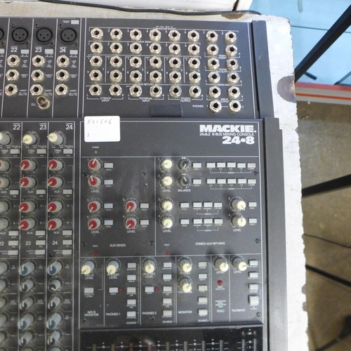 2121 - A Mackie 24 x 8 x 2 8-Bus mixing console (24.8)