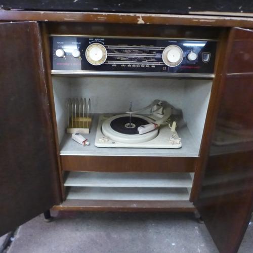 2123 - A vintage Regentone gramophone radiogram cabinet and a vintage Murphy A494SR Stereophonic gramophone... 