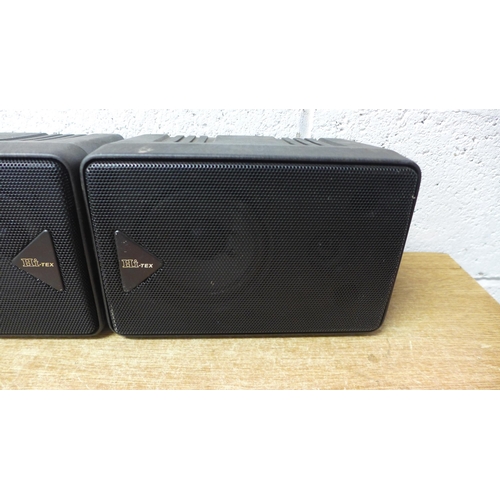 2131 - A pair of Hi-Tech bookcase speakers