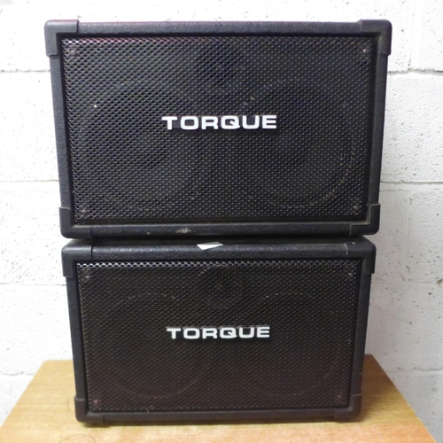 2133 - A pair of Torque PA speakers