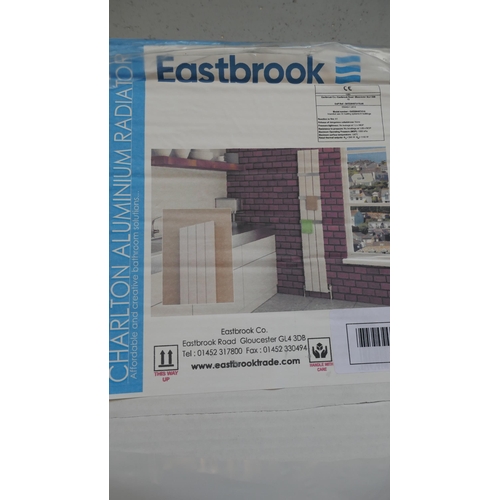 1590 - Eastbrook Withington Aluminium Matt White radiator (1800x470)