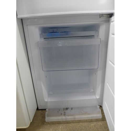 2156 - A Bush fridge freezer, model M50142FFW. Total capacity 167L (116L fridge, 51L freezer). H 141.8cm, W... 