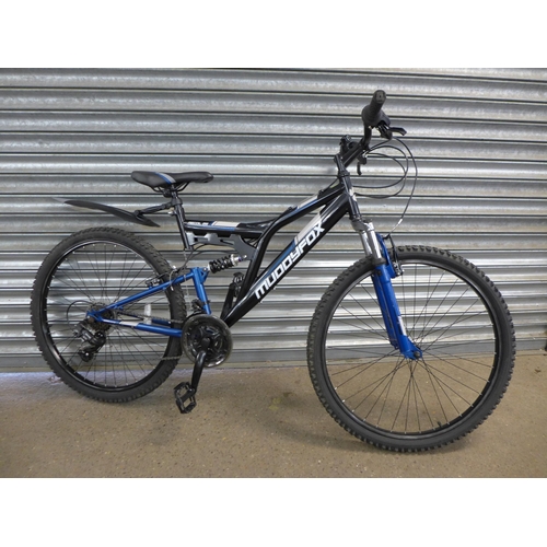 2169 - A Muddy Fox Recoil 26 full suspension mountain bike with Revoshift gear set and mud guard - Police r... 