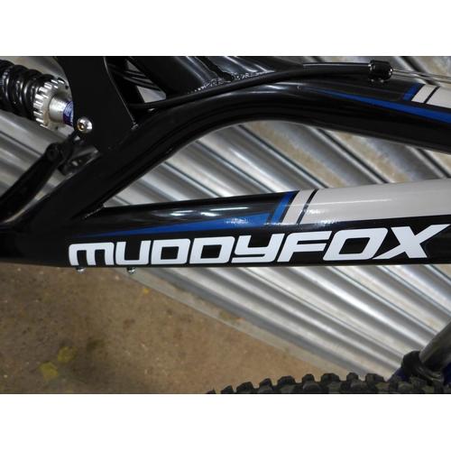 2169 - A Muddy Fox Recoil 26 full suspension mountain bike with Revoshift gear set and mud guard - Police r... 