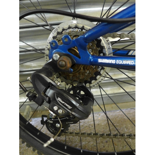 2169 - A Muddy Fox Recoil 26 full suspension mountain bike with Revoshift gear set and mud guard - Police r... 