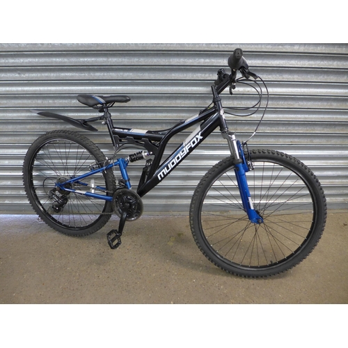 2169 - A Muddy Fox Recoil 26 full suspension mountain bike with Revoshift gear set and mud guard - Police r... 