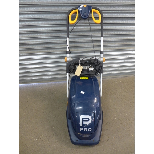 2172 - A Performance Power Pro 240v hover lawnmower with a 37cm cutting width (model number PRO1600HMA)