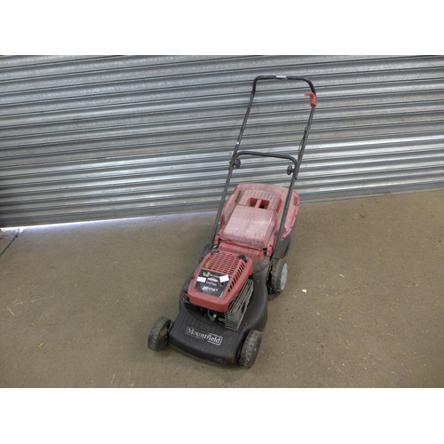 2178 - A Mountfield petrol lawnmower with a Briggs and Stratton HP470 petrol engine, collection box and 45c... 