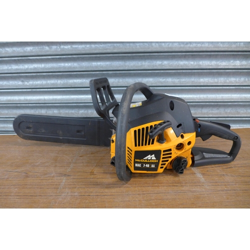 2221 - A McCulloch MAC 7-40 petrol driven chainsaw