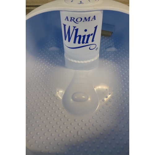 2245 - A Remington Aroma Foot Spa Whirl foot bath and massager